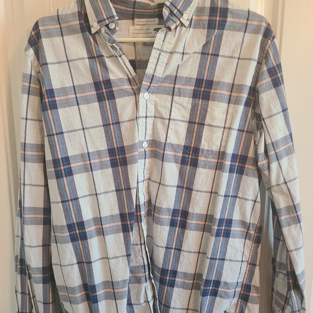 Mens button down shirt